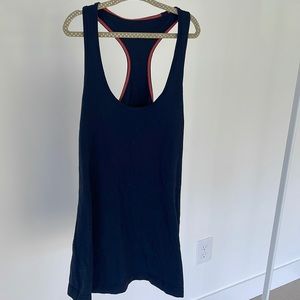 Navy Blue lululemon tank top size S
